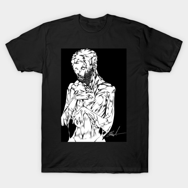 Melting Man T-Shirt by Riffered24410